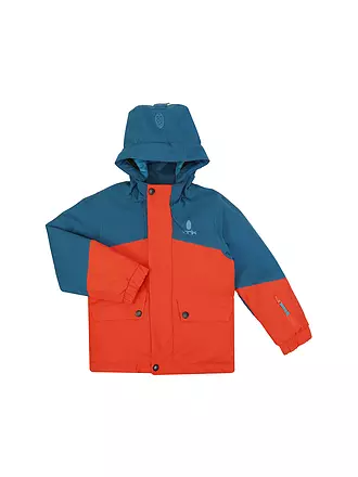 LARIX | Mini Kinder Skijacke | blau