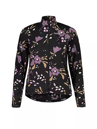 MALOJA | Damen Jacke Seism. Printed | schwarz