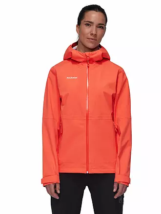 MAMMUT | Damen Tourenjacke Linard Guide 3L Hoodie | koralle