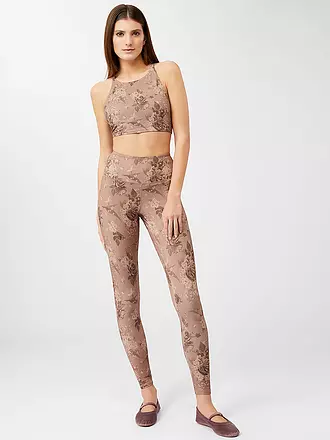 MANDALA | Damen Yoga Tight Printed | schwarz