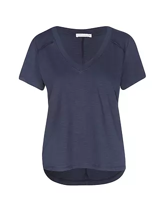 MANDALA | Damen Yogashirt The New V-Neck | dunkelblau