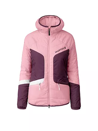 MARTINI | Damen Touren Isojacke Horizon G-LOFT® Hoodie | rosa