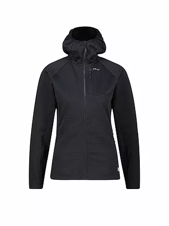 MERU | Damen Fleecejacke Highfields Hoodie | schwarz