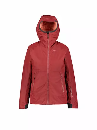 MERU | Damen Isojacke Pilot Point | dunkelrot