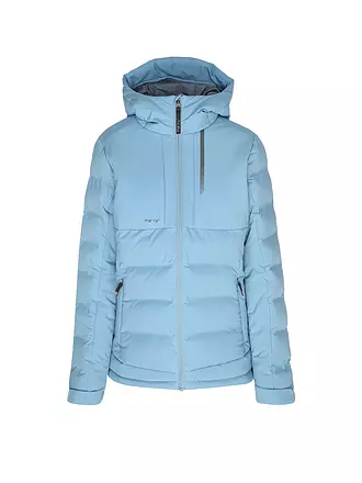 MERU | Damen Wanderjacke Gränna Hoodie | hellblau