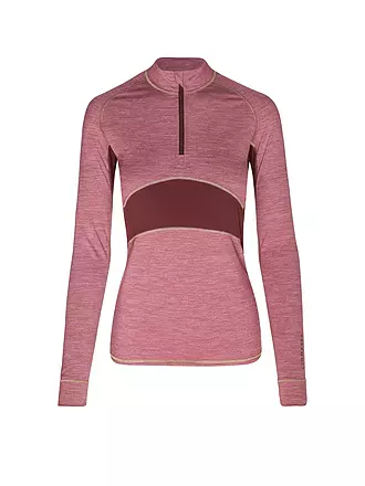 MEY | Damen Unterzieh Zipshirt PRFRMNC+ | rosa