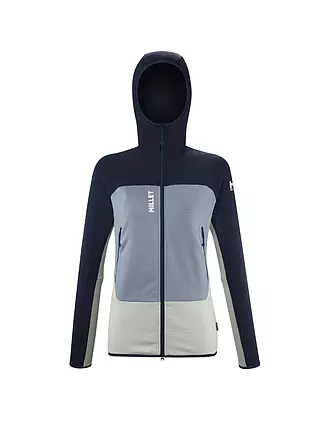 MILLET | Damen Fleecejacke Fusion Grid Hoodie | hellblau