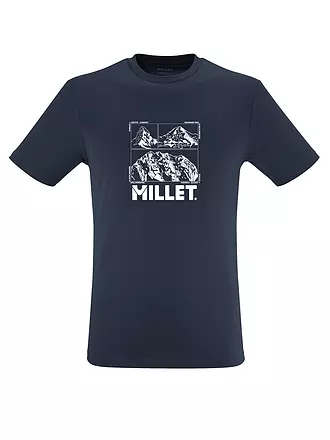 MILLET | Herren T-Shirt Charmonix Logo | dunkelblau