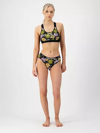 MONS ROYALE | Damen Slip Folo Floral | olive