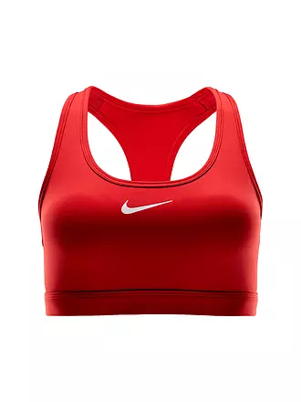 NIKE | Damen Sport-BH Swoosh Medium Support | schwarz