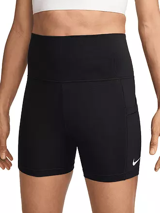 NIKE | Damen Tennisshort Ball | schwarz