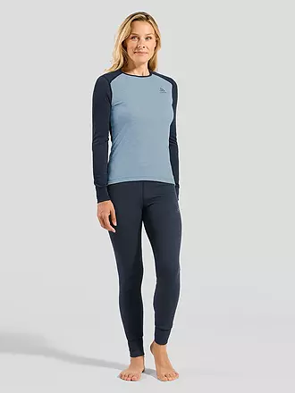 ODLO | Damen Funktionswäsche Set ACTIVE WARM ECO | blau