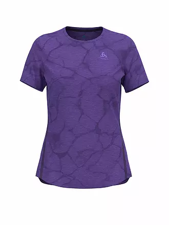 ODLO | Damen Laufshirt Zeroweight Engineered Chill-Tec | lila