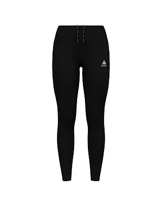 ODLO | Damen Lauftight Essentials Warm | schwarz