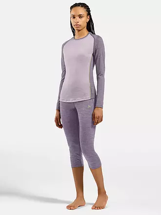 ODLO | Damen Unterzieh Hose Natural Performance 150 4/4 | grau