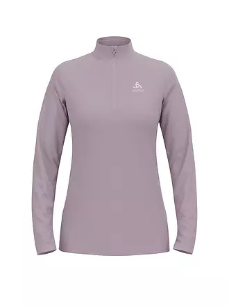 ODLO | Damen Unterzieh Zipshirt Essential Light | dunkelblau