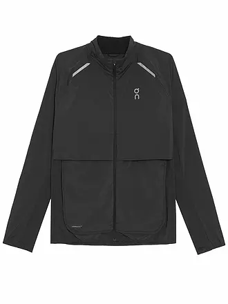 ON | Herren Laufjacke Weather Insulated | schwarz