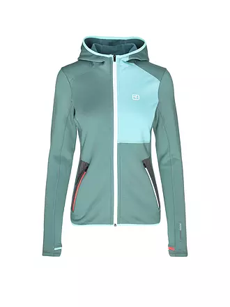 ORTOVOX | Damen Fleecejacke Hoodie | mint