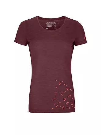 ORTOVOX | Damen Funktionsshirt 120 Cool Clean Tec | beere