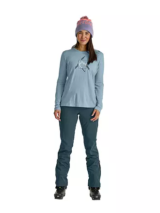 ORTOVOX | Damen Funktionsshirt Cutout 185 Merino | hellblau