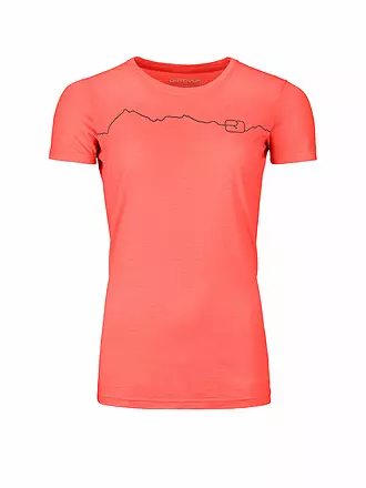 ORTOVOX | Damen Funktionsshirt Mountain 150 Cool | koralle