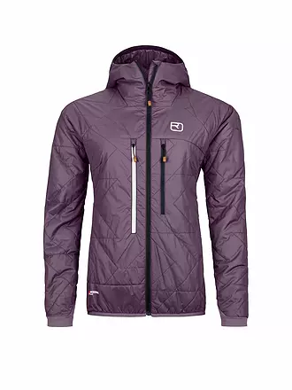 ORTOVOX | Damen Isojacke Piz Boé Swisswool Hoodie | beere