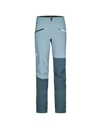 ORTOVOX | Damen Softshell Tourenhose Punta Berrino | hellblau