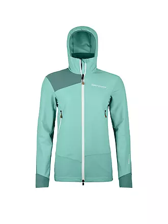 ORTOVOX | Damen Softshelljacke Pala Hoodie | mint