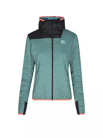 ORTOVOX | Damen Touren Isojacke Piz Badus SW Hoodie | petrol