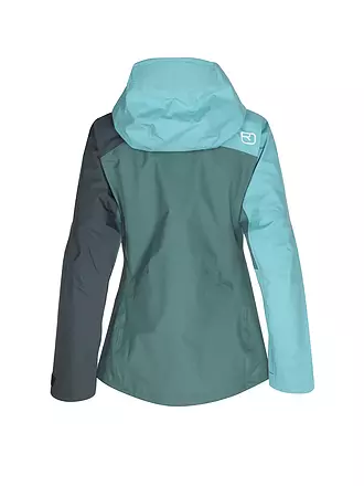 ORTOVOX | Damen Tourenjacke Westalpen 3L Light | dunkelgrün