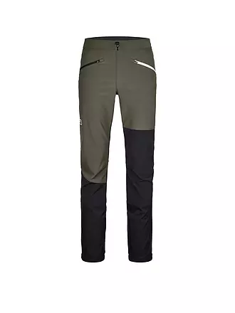 ORTOVOX | Herren Touren Softshellhose Punta Berrino | olive