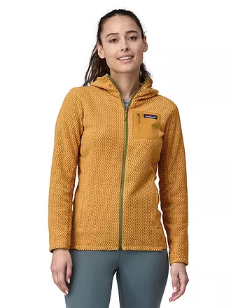 PATAGONIA | Damen Fleecejacke R1® Air Full-Zip Hoodie | gold