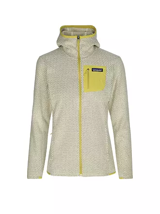 PATAGONIA | Damen Fleecejacke R1® Air Full-Zip Hoody | gelb