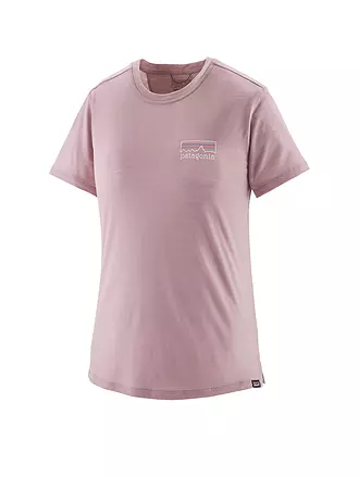 PATAGONIA | Damen Funktionsshirt Capilene® Cool Merino Graphic | rosa