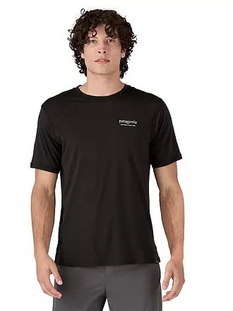 PATAGONIA | Herren Funktionsshirt Capilene® Cool Merino Graphic | schwarz