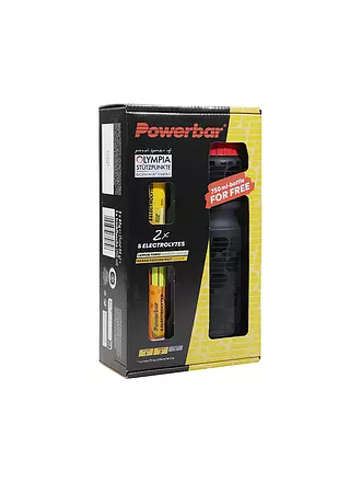 POWER BAR | 5 Electrolytes Multiflavour + Trinkflasche 750ml | bunt