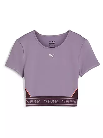 PUMA | Damen Fitnessshirt Strong Baby Crop | lila