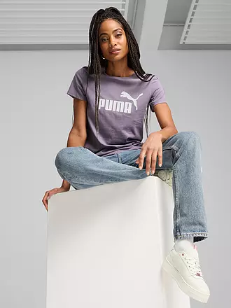 PUMA | Damen T-Shirt Essential Logo | lila