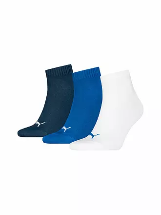 PUMA | Freizeitsocken Quarter Plain 3er Pkg. | hellgrün