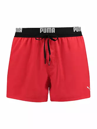 PUMA | Herren Badeshort Logo | grau