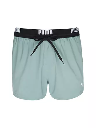 PUMA | Herren Badeshort Logo | grau