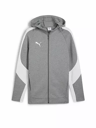 PUMA | Herren Kapuzenjacke Teamevostripe | grau