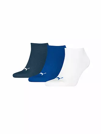 PUMA | Sneakersocken Plain 3er Pkg. | blau