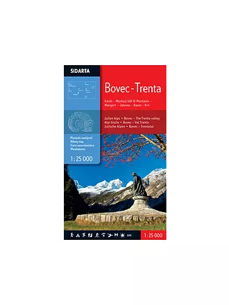 ROTHER | Wanderkarte Bovec Trenta Maßstab 1:25.000 | keine Farbe
