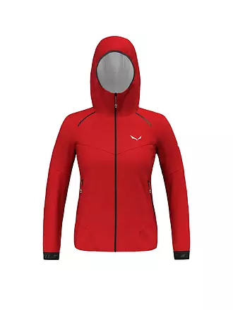 SALEWA | Damen Wanderjacke Pedroc 2.5L Powertex Light | rot