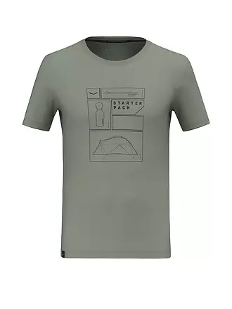 SALEWA | Herren Funktionsshirt Eagle Pack Dry | olive