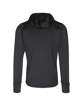 SALEWA | Herren Touren Fleecejacke Puez Polarlite Hoodie | schwarz