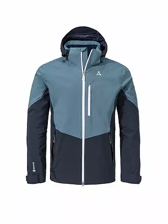 SCHÖFFEL | Herren Wanderjacke Gaschurn GTX 2L Hoodie | dunkelblau