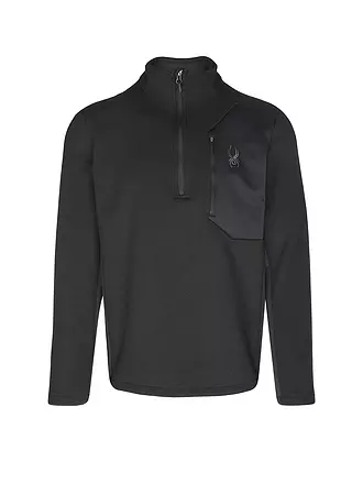 SPYDER | Herren Pullover mit 1/2 Zip BANDIT | schwarz