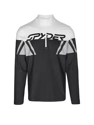 SPYDER | Herren Unterzieh Zipshirt Podium | schwarz